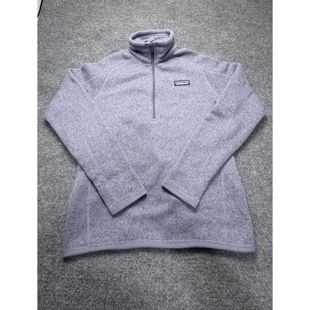 Patagonia Better Sweater Quarter Zip Fleece Pullover Purple Women  S
